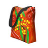 Indigenous Australian Aboriginal Tote Bag Wattle Dreaming