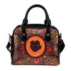 Indigenous Australian Aboriginal Shoulder Handbag Circle Of Growth
