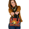 Indigenous Australian Aboriginal Shoulder Handbag Kangaroo Dance Under The Sun