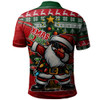 Australia Polo Shirt Santa Dabs Down Under Xmas In July Edition