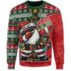 Australia Sweatshirt Santa Dabs Down Under Xmas In July Edition