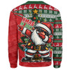 Australia Sweatshirt Santa Dabs Down Under Xmas In July Edition
