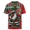 Australia T-Shirt Santa Dabs Down Under Xmas In July Edition