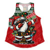 Australia Women Racerback Singlet Santa Dabs Down Under Xmas In July Edition