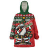 Australia Snug Hoodie Santa Dabs Down Under Xmas In July Edition