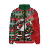 Australia Padded Jacket Santa Dabs Down Under Xmas In July Edition