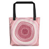 Indigenous Australian Aboriginal Tote Bag Sacred Pink Harmony With Dreamtime Floral Spirit Indigenous Australian Aboriginal Tote Bag Sacred Pink Harmony With Dreamtime Floral Spirit
