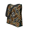 Indigenous Australian Aboriginal Tote Bag Spirit Tracks Connecting Generations Through Touch