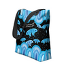 Indigenous Australian Aboriginal Tote Bag Aboriginal Butterflies Art Inspired