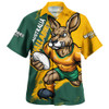 Aussie Wallabies Hawaiian Shirt Unstoppable Wallabies Spirit Of The Championship