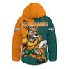 Aussie Wallabies Hooded Padded Jacket Unstoppable Wallabies Spirit Of The Championship