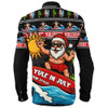 Australia Long Sleeve Shirt Santa's Yule Wave Ride
