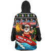 Australia Snug Hoodie Santa's Yule Wave Ride