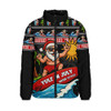 Australia Padded Jacket Santa's Yule Wave Ride