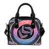 Indigenous Australian Aboriginal Shoulder Handbag Aboriginal Boomerang Dot Art