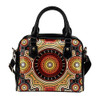 Indigenous Australian Aboriginal Shoulder Handbag Aboriginal Circle Dreaming Radiates Ancestral Power