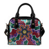 Indigenous Australian Aboriginal Shoulder Handbag Aboriginal Dot Art Color Inspired