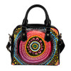 Indigenous Australian Aboriginal Shoulder Handbag Aboriginal Showcasing Dot Art Design