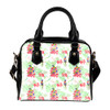 Indigenous Australian Aboriginal Shoulder Handbag Rainbow Lorikeets Colorful Tropical Exotic Flowers