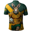 Aussie Wallabies Polo Shirt Aboriginal Strength Wear Wallabies Rugby Edition