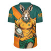 Aussie Wallabies Rugby Jersey Aboriginal Strength Wear Wallabies Rugby Edition