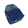 Indigenous Australian Aboriginal Backpack Aboriginal Blue Dreaming Flow With Water Elements