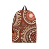 Indigenous Australian Aboriginal Backpack Aboriginal Clay Circle Pathway Ancient Journey