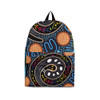 Indigenous Australian Aboriginal Backpack Aboriginal Colorful Snake Path Spirit Energy Track