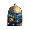 Indigenous Australian Aboriginal Backpack Aboriginal Dot Art Night Sky Journey