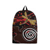 Indigenous Australian Aboriginal Backpack Aboriginal Dragonfly Spiral Spirit Journey