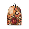 Indigenous Australian Aboriginal Backpack Aboriginal Journey In Ochre Echo