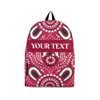 Indigenous Australian Aboriginal Backpack Aboriginal Pink Horseshoe Dot Harmony Field
