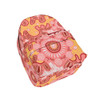 Indigenous Australian Aboriginal Backpack Aboriginal Warm Path Symbols In Coral And Ochre Tone
