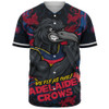 Adelaide Crows Baseball Shirt Spirit Warriors Of The Game