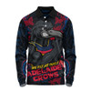 Adelaide Crows Long Sleeve Polo Shirt Spirit Warriors Of The Game