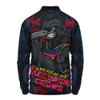 Adelaide Crows Long Sleeve Polo Shirt Spirit Warriors Of The Game