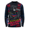 Adelaide Crows Long Sleeve T-shirt Spirit Warriors Of The Game