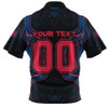 Adelaide Crows Zip Polo Shirt Spirit Warriors Of The Game