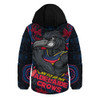 Adelaide Crows Hooded Padded Jacket Spirit Warriors Of The Game