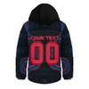 Adelaide Crows Hooded Padded Jacket Spirit Warriors Of The Game
