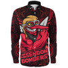 Essendon Long Sleeve Shirt Spirit Warriors Of The Game