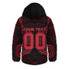 Essendon Hooded Padded Jacket Spirit Warriors Of The Game