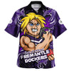 Fremantle Hawaiian Shirt Spirit Warriors Of The Game