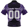 Fremantle Zip Polo Shirt Spirit Warriors Of The Game