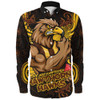 Hawthorn Long Sleeve Shirt Spirit Warriors Of The Game