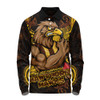 Hawthorn Long Sleeve Polo Shirt Spirit Warriors Of The Game