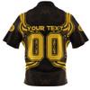 Hawthorn Zip Polo Shirt Spirit Warriors Of The Game