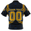 West Coast Eagles Zip Polo Shirt Spirit Warriors Of The Game