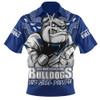 Canterbury-Bankstown Bulldogs Zip Polo Shirt Final Clash Battle Edition