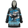 Cronulla-Sutherland Sharks Snug Hoodie Final Clash Battle Edition